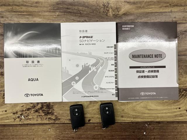 アクア Ｓスタイルブラック　ナビＴＶ　バックカメラ　ＥＴＣ　衝突回避ブレーキ　ＡＵＸ端子　バックモニタ－　ナビＴＶ　イモビライザー　スマートキープッシュスタート　ＥＴＣ付き　Ｗエアバッグ　キーフリ　メモリーナビゲーション（20枚目）