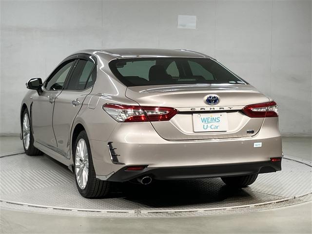 カムリ Ｇレザーパッケージ　フルセグナビＴＶ　バックカメラ　ＥＴＣ２．０　ＤＶＤ再生　オートクルーズコントロール　ドラレコ　衝突被害軽減　ＤＶＤプレーヤー　定期点検記録簿　ＬＥＤランプ　横滑り防止　電動シート（4枚目）