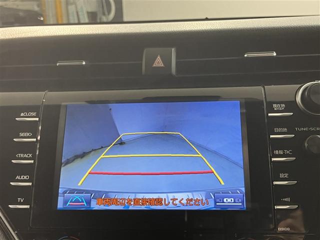 カムリ Ｇレザーパッケージ　フルセグナビＴＶ　バックカメラ　ＥＴＣ２．０　ＤＶＤ再生　オートクルーズコントロール　ドラレコ　衝突被害軽減　ＤＶＤプレーヤー　定期点検記録簿　ＬＥＤランプ　横滑り防止　電動シート（7枚目）