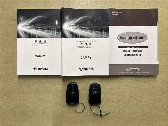 カムリ Ｇレザーパッケージ　フルセグナビＴＶ　バックカメラ　ＥＴＣ２．０　ＤＶＤ再生　オートクルーズコントロール　ドラレコ　衝突被害軽減　ＤＶＤプレーヤー　定期点検記録簿　ＬＥＤランプ　横滑り防止　電動シート（21枚目）