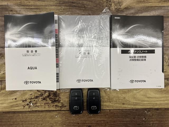 アクア Ｇ　ナビ　バックカメラ　ＥＴＣ２．０　衝突回避ブレーキ　整備手帳　ワンオーナ　ＶＳＣ　衝突軽減ブレーキ　ＬＥＤ　クルーズコントロール　スマートキー　ＡＣ１００Ｖ　ドライブレコーダー　イモビライザー（20枚目）