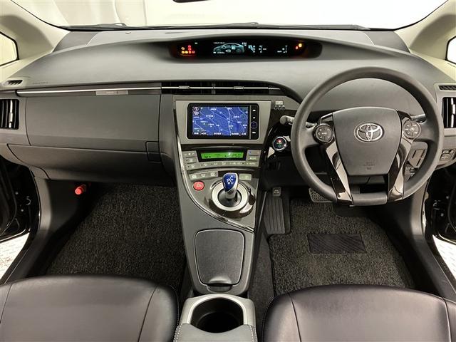 プリウス Ｓツーリングセレクション・マイコーデ　フルセグナビＴＶ／バックカメラ／ＥＴＣ／ＤＶＤ再生　整備点検記録簿　ＥＳＣ　イモビライザー　スマートキー＆プッシュスタート　ＬＥＤライト　キーフリーシステム　ＨＤＤナビ　アルミ　ワンオーナー（5枚目）