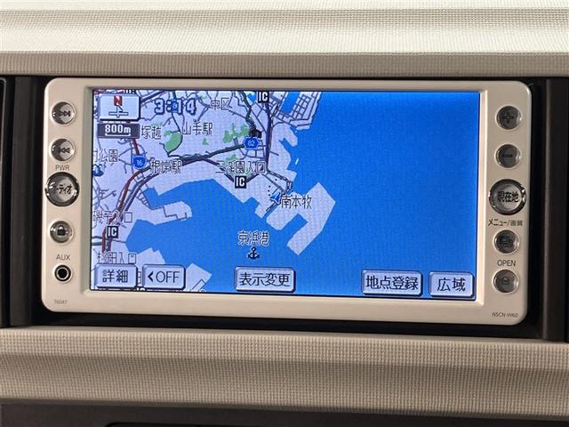 パッソ Ｘ　ユルリ　ナビＴＶ　バックカメラ　ＥＴＣ　整備手帳　ベンチシート　盗難防止　キーフリー　スマキー　Ｗエアバッグ　運転席エアバッグ　ＡＢＳ　パワステ　ＴＶナビ　ＥＴＣ　ワンセグテレビ　メモリナビ　ベンチ席（6枚目）