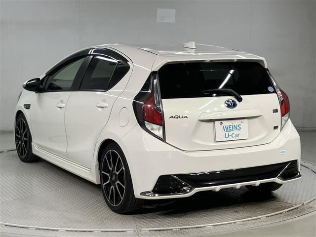 アクア Ｇ　Ｇ’ｓ　フルセグナビＴＶ　バックカメラ　ＥＴＣ　シートヒーター　衝突回避ブレーキ　整備手帳　ＥＴＣ付き　盗難防止装置　ブレーキサポート　キーレス　オートクルーズコントロール　１オーナー（4枚目）