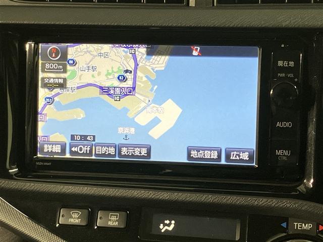 アクア Ｇ　Ｇ’ｓ　フルセグナビＴＶ　バックカメラ　ＥＴＣ　シートヒーター　衝突回避ブレーキ　整備手帳　ＥＴＣ付き　盗難防止装置　ブレーキサポート　キーレス　オートクルーズコントロール　１オーナー（6枚目）