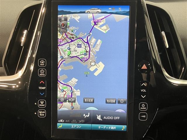 プリウスＰＨＶ Ａナビパッケージ　全周囲カメラ　前後ドラレコ　ＥＴＣ２．０　大型フルセグナビＴＶ　衝突軽減ブレーキ　ＡＣ１００Ｖ電源　クルーズコントロール　ＬＥＤヘッドライト　　スマ―トキー　バックモニタ－　ワンオーナー　パワーシート（6枚目）