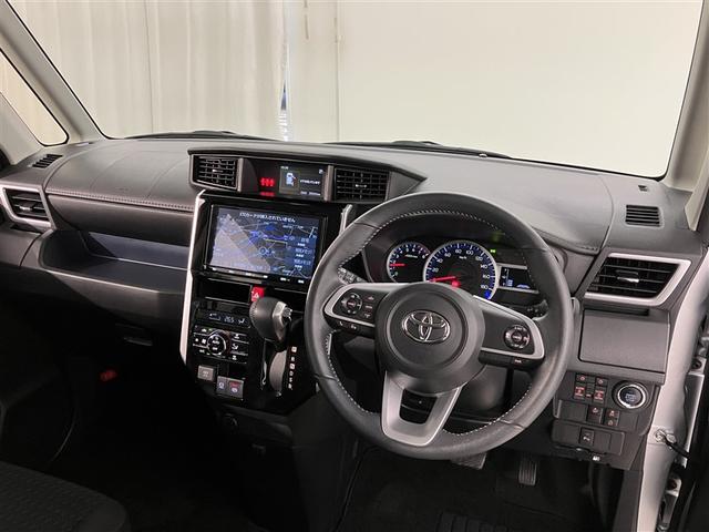 ルーミー カスタムＧ　大型フルセグナビＴＶ　バックカメラ　ＤＶＤ再　ＥＴＣ　クリアランスソナー　両側自動ドア　バックモニタ　横滑り防止システム　運転席助手席エアバック　障害物ソナー　スマ－トキ－　Ａ－ＳＴＯＰ　ＬＥＤライト（5枚目）