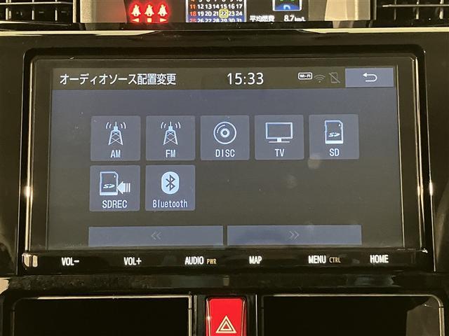 ルーミー カスタムＧ　大型フルセグナビＴＶ　バックカメラ　ＤＶＤ再　ＥＴＣ　クリアランスソナー　両側自動ドア　バックモニタ　横滑り防止システム　運転席助手席エアバック　障害物ソナー　スマ－トキ－　Ａ－ＳＴＯＰ　ＬＥＤライト（8枚目）