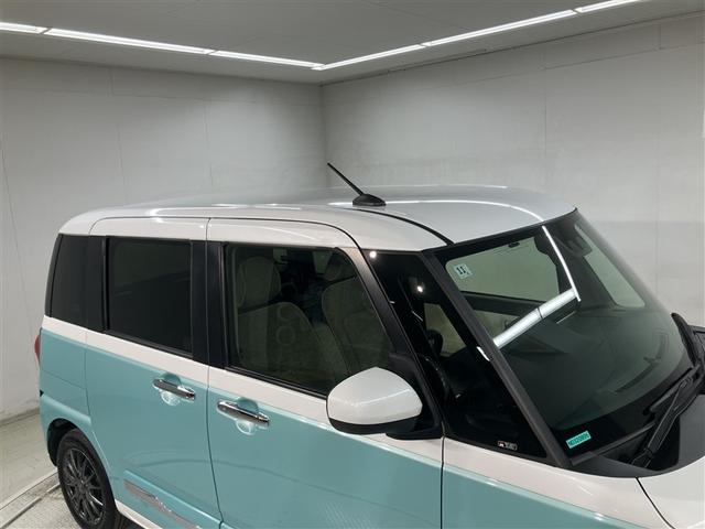 ムーヴキャンバス ストライプスＧターボ　シートヒーター　両側自動ドア　フルセグナビＴＶ　ＤＶＤ再生　カーテンエアバック　Ｂカメ　レーダーブレーキサポート　アルミホイール　フルセグＴＶ　スマキー　クルーズコントロール　運転席助手席エアバッグ（18枚目）