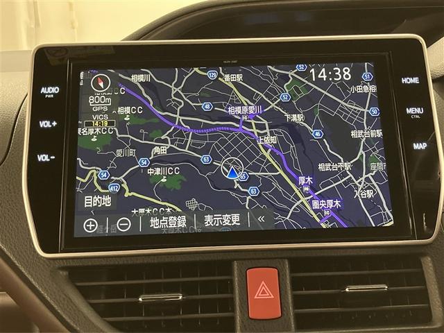 エスクァイア ハイブリッドGi プレミアムパッケージ 地上デジタル 衝突被害軽減 LEDライト 1オナ Bカメラ クルコン スマートキー メモリナビ ナビ&TV キーレス ドラレコ 盗難防止装置 DVD再生 ABS 3列シート ETC アルミ 両自動ドア(7枚目)