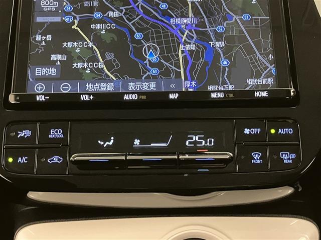 プリウス Ａ　衝突軽減ブレーキシステム　Ｂモニタ　記録簿有　ＬＥＤヘッド　クルーズコントロール　セキュリティー　スマートキー　パワーステアリング　ドライブレコーダー　ＥＴＣ　１オーナー　アルミホイル　オートエアコン（17枚目）