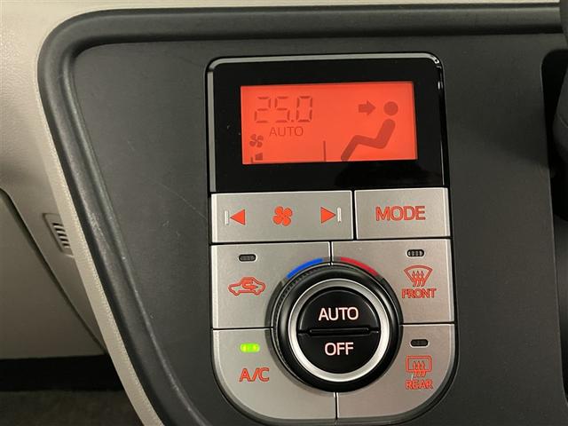 パッソ Ｘ　ＬパッケージＳ　衝突回避支援ブレーキ機能　横滑り防止機能　Ｉストップ　盗難防止システム　スマトキー　ＥＴＣ車載器　Ｗエアバック　ＡＵＸ　ワンセグＴＶ　オートエアコン　ナビＴＶ　記録簿　エアバッグ　キーフリー　ＡＢＳ（12枚目）