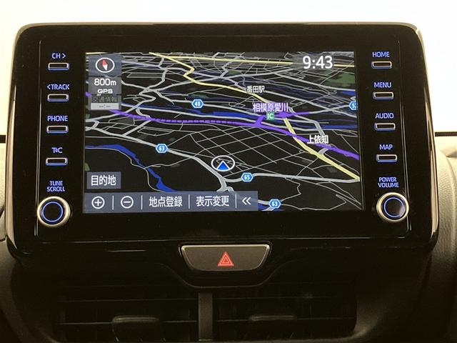 ヤリス G カーナビ 点検記録簿 Bカメラ エアコン スマートキー&プッシュスタート ドライブレコーダー メモリーナビゲーション イモビ 横滑り防止システム クルーズC ABS パワーウィンドウ Wエアバック(7枚目)