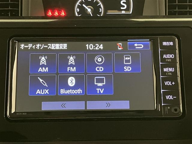 ルーミー G 追突軽減ブレーキ パワステ Aストップ LEDライト 1セグTV 横滑り防止システム ウォークスルー エアバック セキュリティーアラーム パワーウィンドウ 運転席助手席エアバック ナビ&TV ETC(8枚目)