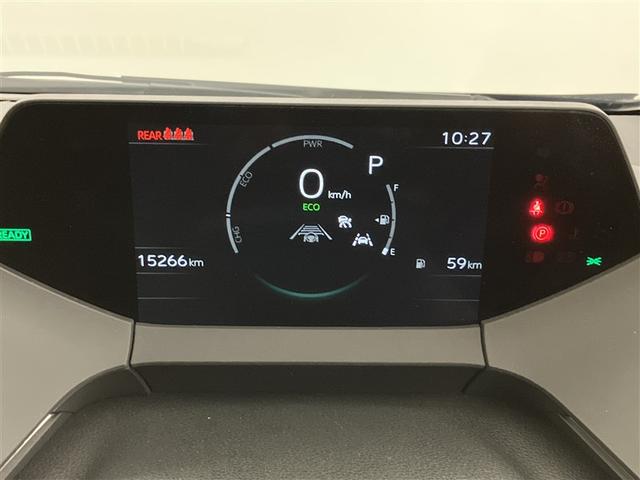 プリウス G 1オーナー 衝突被害軽減ブレーキ LEDライト フルセグTV AC100V アルミホイール クルーズコントロール 記録簿付き TV キーフリー スマキー カーテンエアバック エアコン イモビライザー(11枚目)