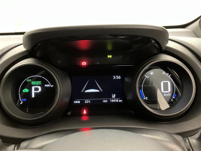 ヤリス ハイブリッドG LEDライト フルセグTV サイドエアバッグ スマートキ Bモニター ETC車載器 横滑り防止装置 クルコン セキュリティアラーム メディアプレイヤー接続 パワステ メモリーナビゲーション キーフリー(10枚目)