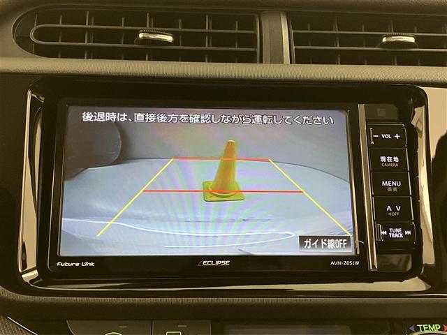 アクア Ｇ　誤発進抑制機能　バックモニタ　セキュリティー　メンテナンスノート　ドライブレコーダ　デュアルエアバック　ナビＴＶ　ＬＥＤ　パワーウィンドウ　１オーナ－　地デジ　ＥＳＣ　ＡＴエアコン　ＡＢＳ　アルミ（7枚目）