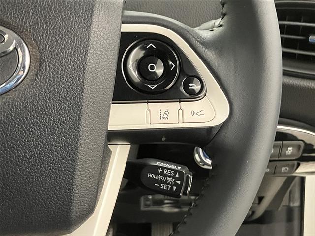 プリウス Sセーフティプラス 衝突回避システム Bモニター ドラレコ付き LEDライト クルコン ETC装備 スマートKEY ナビTV イモビライザー 横滑り防止機能 PW カーテンエアバッグ キーレスエントリー オ-トエアコン(16枚目)