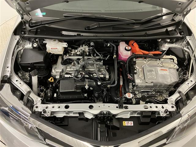 カローラフィールダー ハイブリッド EX 衝突軽減 地デジTV 1オーナー スマートキー&プッシュスタート サイドエアバック Bモニター ドラレコ オートエアコン 横滑り防止装置 ナビTV ETC キーレス メモリーナビ DVD再生 ABS(40枚目)