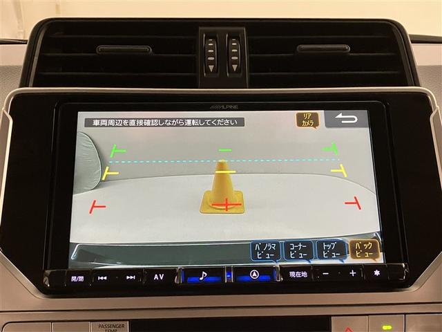 ランドクルーザープラド ＴＸ　ＬＥＤランプ　リアカメラ　ＡＢＳ付き　盗難防止装置　アルミホイール　オートクルーズコントロール　ドライブレコーダ　メモリーナビ　キーレス　メディアプレイヤー接続　サイドエアバッグ　ナビＴＶ　ＥＴＣ装備（8枚目）
