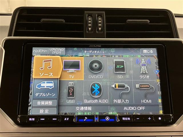 ランドクルーザープラド ＴＸ　ＬＥＤランプ　リアカメラ　ＡＢＳ付き　盗難防止装置　アルミホイール　オートクルーズコントロール　ドライブレコーダ　メモリーナビ　キーレス　メディアプレイヤー接続　サイドエアバッグ　ナビＴＶ　ＥＴＣ装備（9枚目）