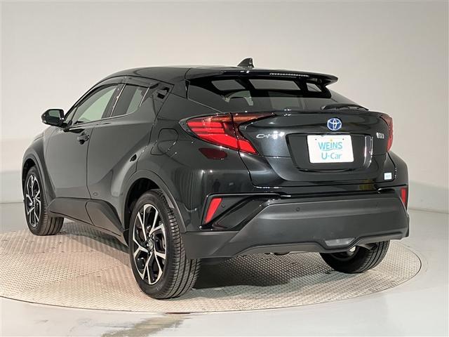 C-HR G 衝突軽減 ESC キーレスエントリー LEDライト Bカメ 盗難防止システム ワンオ-ナ- 半革シート オートクルーズコントロール スマートキー アルミホイール ナビ付 フルオートエアコン ABS(4枚目)