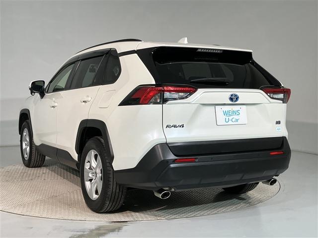 RAV4 ハイブリッドX 地デジTV プリクラッシュセーフティー ワンオーナー イモビライザー 横滑り防止 アルミ ドラレコ バックカメラ メモリーナビ LEDライト ETC オートクルーズ キーフリー ABS ナビTV(4枚目)