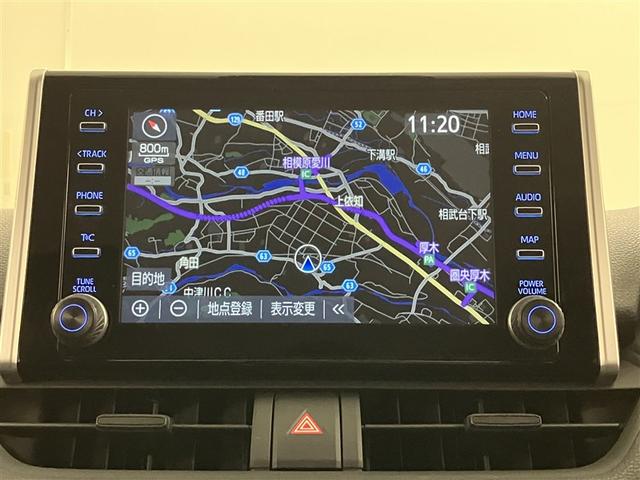 RAV4 ハイブリッドX 地デジTV プリクラッシュセーフティー ワンオーナー イモビライザー 横滑り防止 アルミ ドラレコ バックカメラ メモリーナビ LEDライト ETC オートクルーズ キーフリー ABS ナビTV(7枚目)