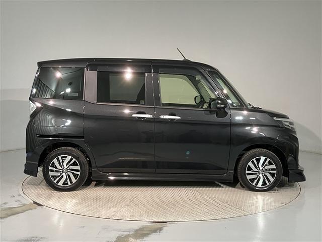 ルーミー カスタムＧ　バックモニタ　横滑り防止システム　運転席助手席エアバック　障害物ソナー　左右電動スライドドア　スマ－トキ－　Ａ－ＳＴＯＰ　エアバック　エアコン　ＬＥＤライト　キーフリー　フルセグテレビ　エアロ　イモビ（3枚目）