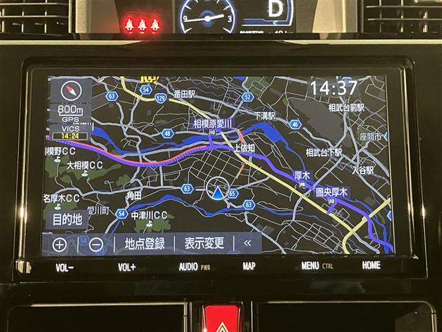 ルーミー カスタムＧ　バックモニタ　横滑り防止システム　運転席助手席エアバック　障害物ソナー　左右電動スライドドア　スマ－トキ－　Ａ－ＳＴＯＰ　エアバック　エアコン　ＬＥＤライト　キーフリー　フルセグテレビ　エアロ　イモビ（7枚目）