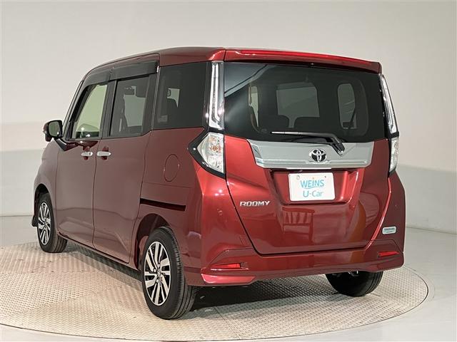 ルーミー カスタムＧ　バックモニタ　横滑り防止システム　運転席助手席エアバック　障害物ソナー　左右電動スライドドア　スマ－トキ－　Ａ－ＳＴＯＰ　エアバック　エアコン　ＬＥＤライト　キーフリー　フルセグテレビ　イモビ　ＰＳ（4枚目）