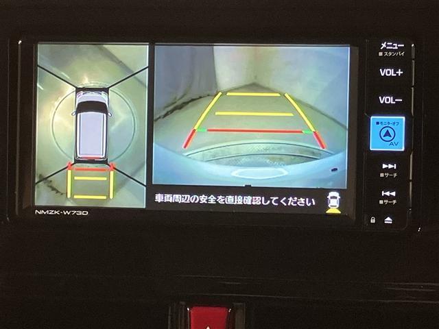 ルーミー カスタムＧ－Ｔ　全周囲モニター　シートヒーター　両側電動スライドドア　禁煙車　スマートキープッシュスタート　ＬＥＤライト　１オーナー　クルコン　点検記録簿　ＥＴＣ付　アルミホイール　キーレス　ＤＶＤ　ナビ＆ＴＶ（3枚目）
