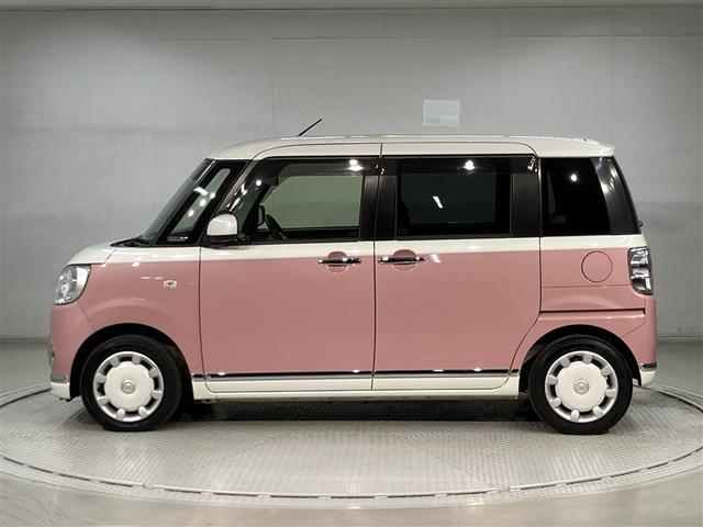 ムーヴキャンバス Ｇブラックインテリアリミテッド　ＳＡＩＩＩ　ドライブレコ－ダ－　ブレーキサポート　横滑り防止機能　ＤＶＤ再生可　パワーウィンド　サイドエアバック　インテリキー　ＰＳ　両側自動ドア　エコアイドル　フルセグテレビ　ＬＥＤランプ　メモリーナビ　ＡＢＳ（2枚目）