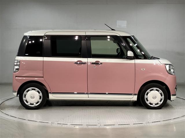 ムーヴキャンバス Ｇブラックインテリアリミテッド　ＳＡＩＩＩ　ドライブレコ－ダ－　ブレーキサポート　横滑り防止機能　ＤＶＤ再生可　パワーウィンド　サイドエアバック　インテリキー　ＰＳ　両側自動ドア　エコアイドル　フルセグテレビ　ＬＥＤランプ　メモリーナビ　ＡＢＳ（3枚目）