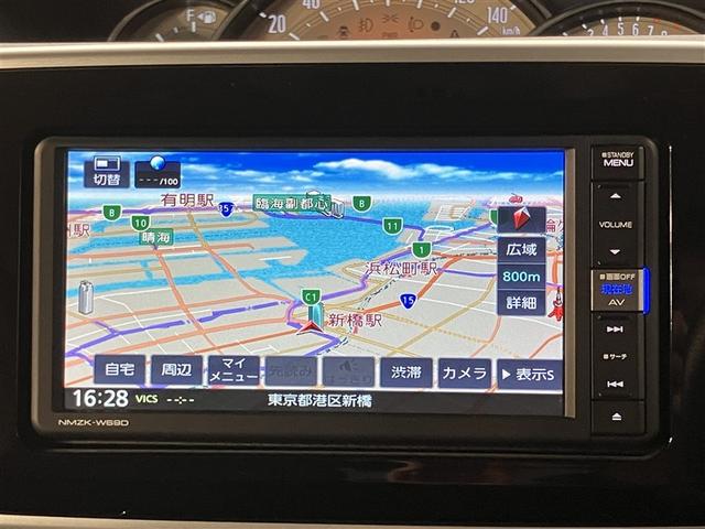 ムーヴキャンバス Ｇブラックインテリアリミテッド　ＳＡＩＩＩ　ドライブレコ－ダ－　ブレーキサポート　横滑り防止機能　ＤＶＤ再生可　パワーウィンド　サイドエアバック　インテリキー　ＰＳ　両側自動ドア　エコアイドル　フルセグテレビ　ＬＥＤランプ　メモリーナビ　ＡＢＳ（6枚目）