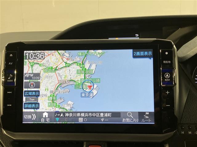 ノア Ｓｉ　ダブルバイビー　クルーズＣ　ブレーキサポート　エアコン　１オーナー　ウォークスルー　点検記録簿　ＡＵＸ　ＬＥＤライト　ナビ＆ＴＶ　横滑防止装置　アルミホイール　パワーウインドウ　フルセグ　盗難防止　ＤＶＤ再生可（3枚目）