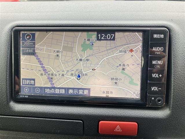 ハイエースバン ロングDX ブレーキサポート フロントベンチシート リアカメラ PW 運転席エアバッグ ナビテレビ 横滑り防止 イモビ付 パワーステアリング エアコン ミュージックプレイヤー接続可 ABS キーレス ETC付(3枚目)