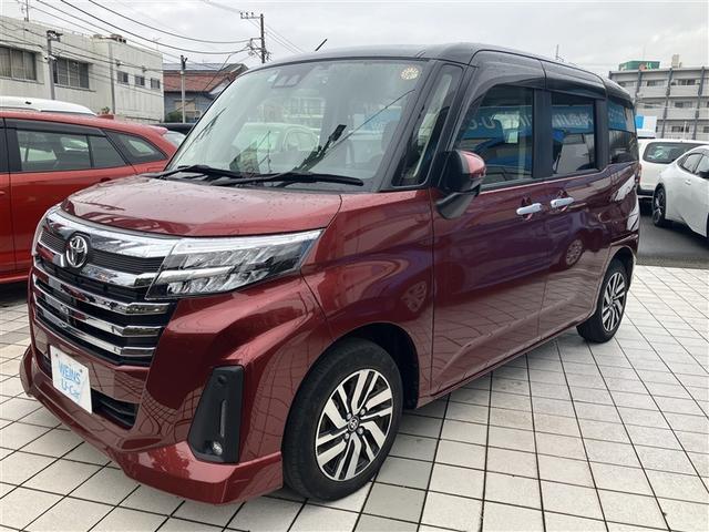 ルーミー カスタムＧ　アイドリング　両側電動ＳＤ　ＬＥＤヘット　バックビューモニター　衝突回避ブレーキ　地デジ　スマートキー　メモリナビ　クルーズコントロール　点検記録簿　ＤＶＤ　ＥＴＣ　ドライブレコーダー　１オーナー（2枚目）