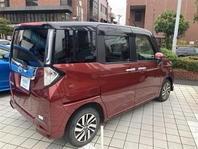 ルーミー カスタムＧ　アイドリング　両側電動ＳＤ　ＬＥＤヘット　バックビューモニター　衝突回避ブレーキ　地デジ　スマートキー　メモリナビ　クルーズコントロール　点検記録簿　ＤＶＤ　ＥＴＣ　ドライブレコーダー　１オーナー（5枚目）