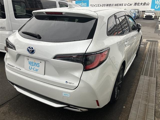 カローラツーリング ハイブリッド　ダブルバイビー　大型ナビ・ディスプレイオーディオｐｌｕｓ　ハンドルヒーター　シートヒーター　　フルセグＴＶ　ＬＥＤライト　ワンオーナー　点検記録簿　横滑り防止　盗難防止装置　ナビ・ＴＶ　ドライブレコーダー　エアバッグ（7枚目）