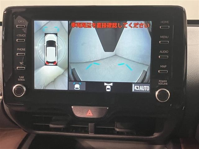 ヤリスクロス ハイブリッドZ 禁煙車 衝突軽減ブレーキ シートヒーター 全周囲カメラ 純正ナビキット USB接続 ドライブレコーダー LEDヘットランプ クルーズC 盗難防止装置 点検記録簿 キーレス スマートキー DVD再生(5枚目)