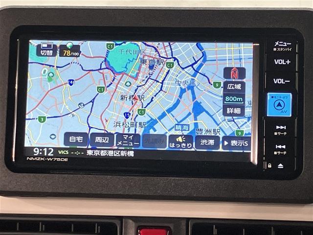 ムーヴキャンバス ストライプスＧ　運転席助手席エアバッグ　アイスト　インテリキー　ＤＶＤ　Ｂモニター　カーテンエアバッグ　イモビライザー　キーフリー　ＬＥＤライト　ＡＡＣ　ナビＴＶ　エアバック　ベンチシート　パワーウィンドウ　ＡＢＳ（3枚目）