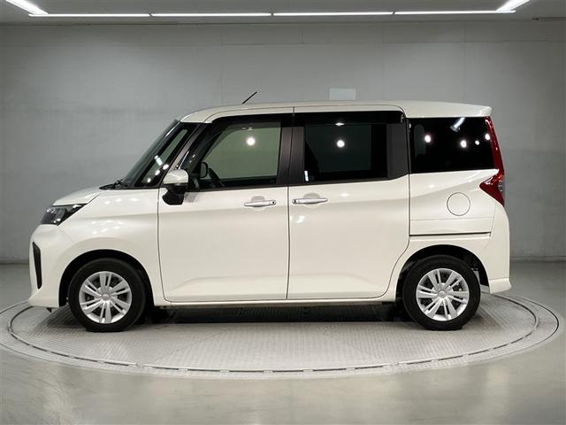 ルーミー G-T 走行距離16300キロ 禁煙車 両側電動スライドドア 全周囲モニター 純正ナビ・バックモニター DVD再生可 LEDヘッドライト メディアプレイヤー接続 スマートキー ETC オートエアコン ABS(2枚目)