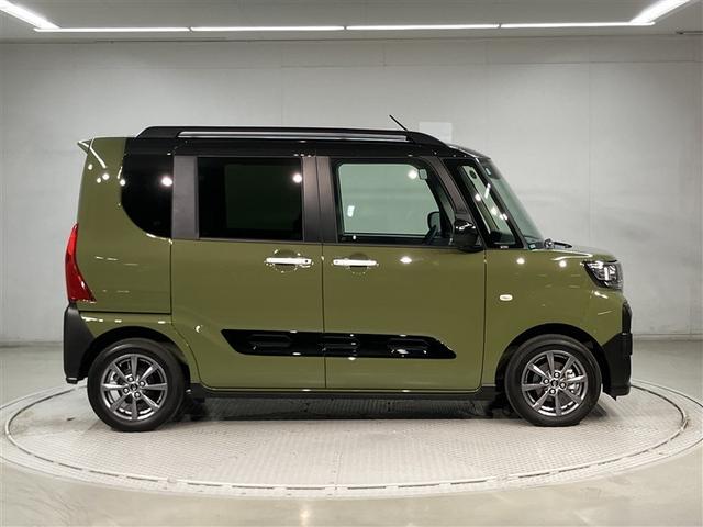 タント ファンクロス　Ｂモニター　レーダーブレーキ　スマートキー＆プッシュスタート　アイドリングストップ車　サイドエアバッグ　両側オートスライドドア　セキュリティ　ＬＥＤライト　エアバック　パワーウィンド　アルミホイール（4枚目）