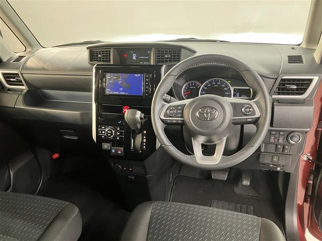 ルーミー カスタムＧ－Ｔ　地上デジタル　アイスト　整備記録簿　バックビューモニター　１オーナー　ＬＥＤライト　クルコン　アルミホイール　助手席エアバック　横滑り防止機能　スマートキー　キーフリーシステム　ＥＴＣ付　エアバッグ（6枚目）