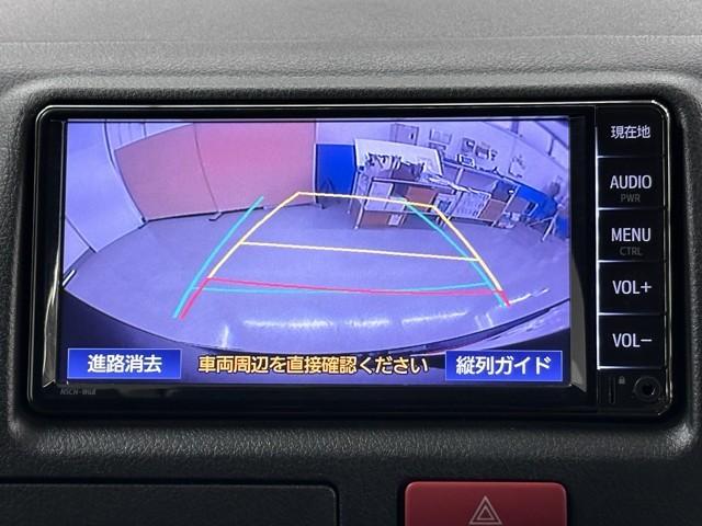 ハイエースバン ロングジャストローＤＸ　イモビ　横滑り防止　キーレスキー　衝突軽減ブレーキ　ナビＴＶ　パワステ　Ｂカメ　ワンセグＴＶ　エアコン　メモリーナビ　ＡＢＳ　ドライブレコーダー　整備点検記録簿　運転席エアバッグ　ＡＵＸ接続可　ＰＷ（6枚目）