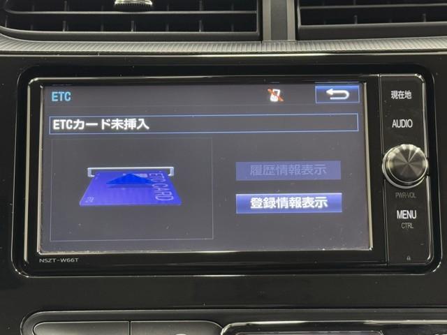 アクア Ｓ　スマートキープッシュスタート　キーレスエントリ　ドラレコ付　フルセグ地デジ　イモビ　ナビ＆ＴＶ　オートエアコン　デュアルエアバック　ＥＳＣ　パワーウィンドウ　ＡＵＸ端子　ＥＴＣ　ＤＶＤ再生可能　ＳＲＳ（6枚目）