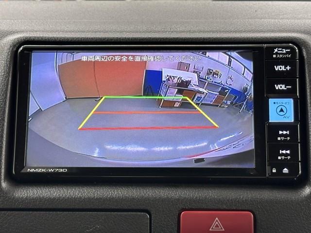 ハイエースバン ロングＤＸ　ナビ＆ＴＶ　衝突軽減ブレーキ　地デジ　パワーウインドウ　ＤＶＤ　マニュアルエアコン　キーレスエントリー　Ｂカメラ　ＥＴＣ付　パワーステアリング　メモリーナビ　ＡＢＳ　運転席エアバック　記録簿（6枚目）