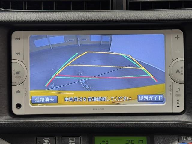 アクア Ｓ　スマートキープッシュスタート　キーレスエントリ　ドラレコ付　イモビ　ナビ＆ＴＶ　オートエアコン　デュアルエアバック　ＥＳＣ　Ｂカメラ　パワーウィンドウ　ＡＵＸ端子　ＥＴＣ　ＳＲＳ　ワンセグＴＶ　ＡＢＳ（6枚目）