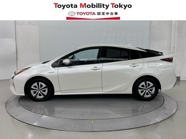 プリウス A 衝突軽減ブレーキシステム Bモニタ 記録簿有 LEDヘッド クルーズコントロール セキュリティー スマートキー パワーステアリング Iストップ ETC 1オーナー アルミホイル オートエアコン SRS(3枚目)